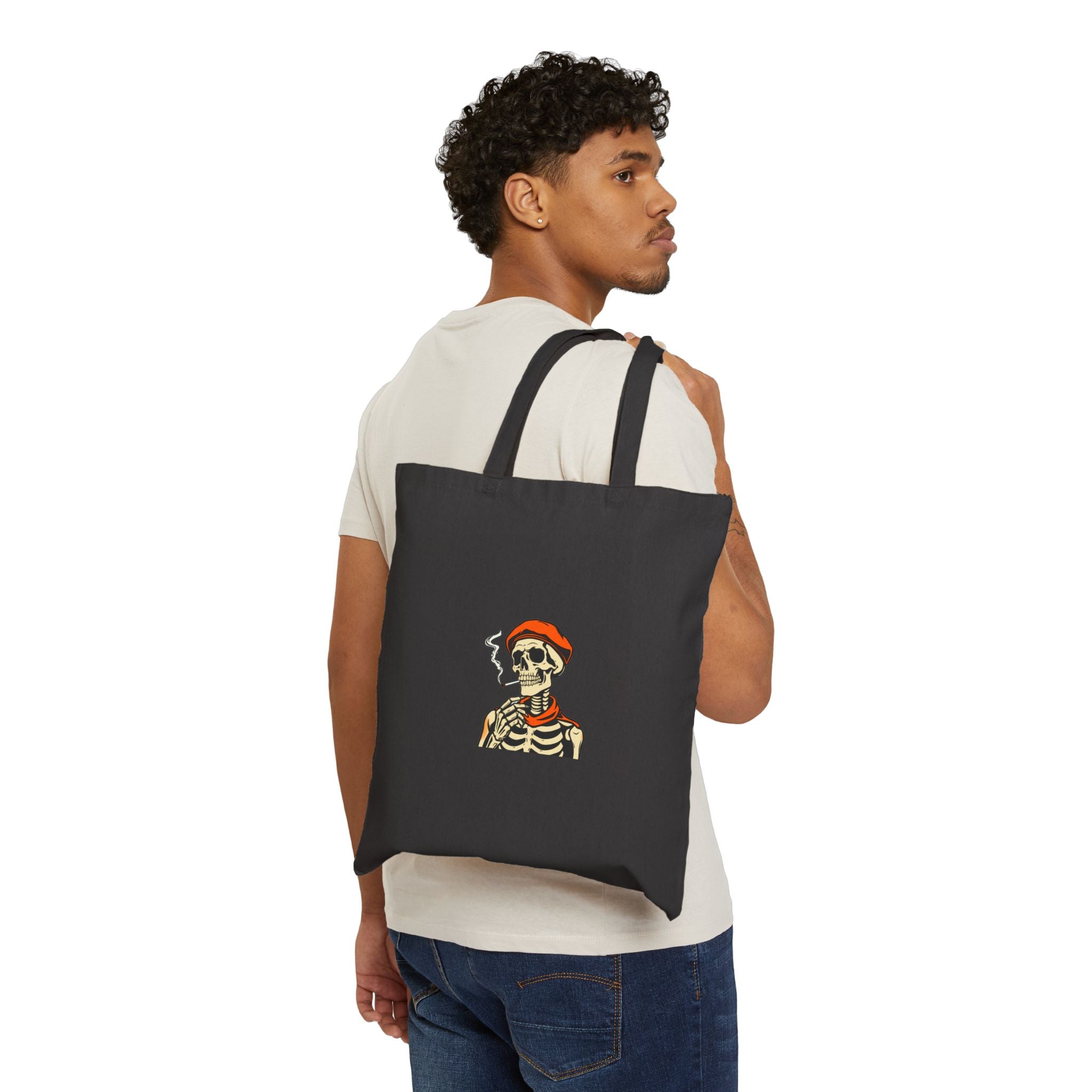 Beret Skeleton Tote