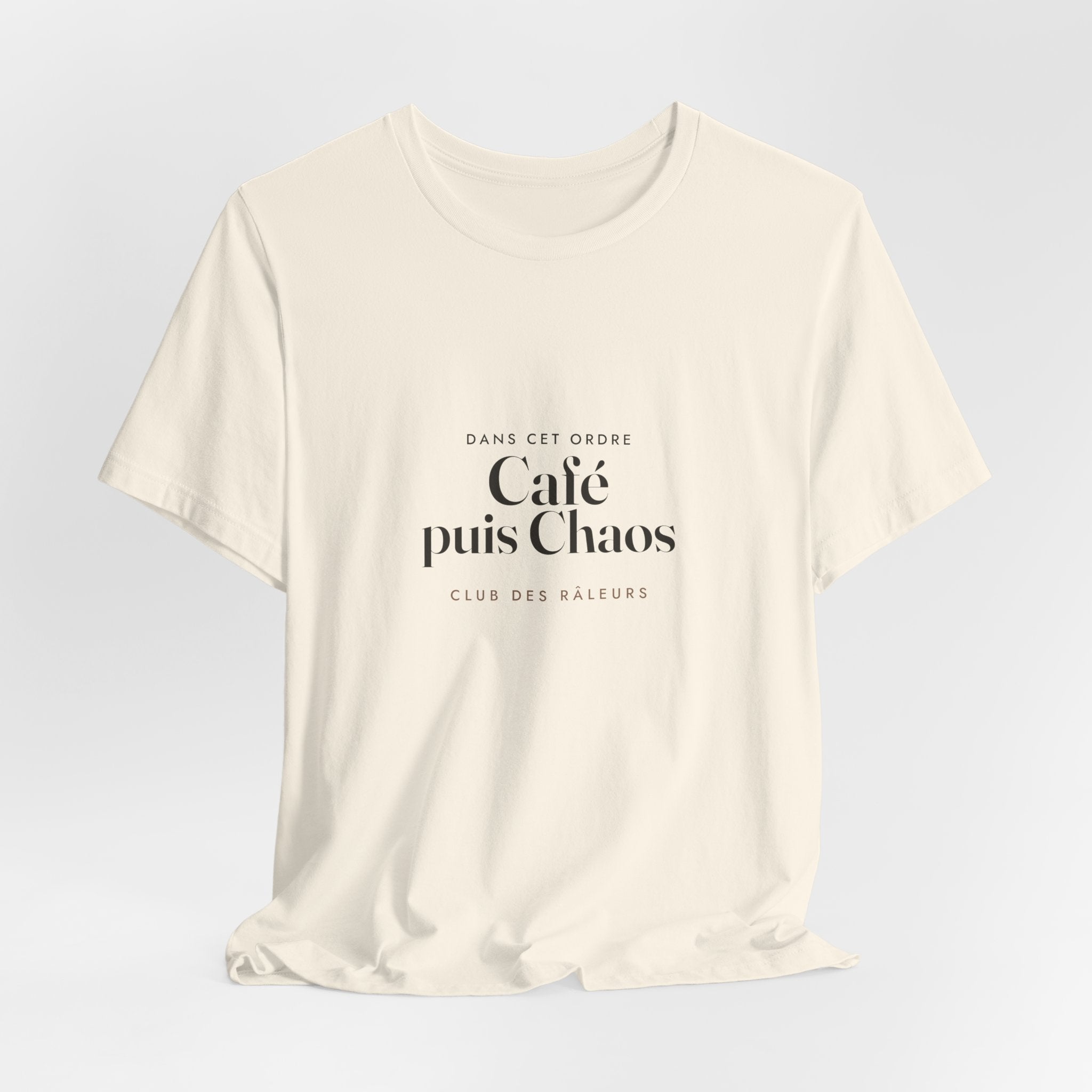 Café puis Chaos Tee