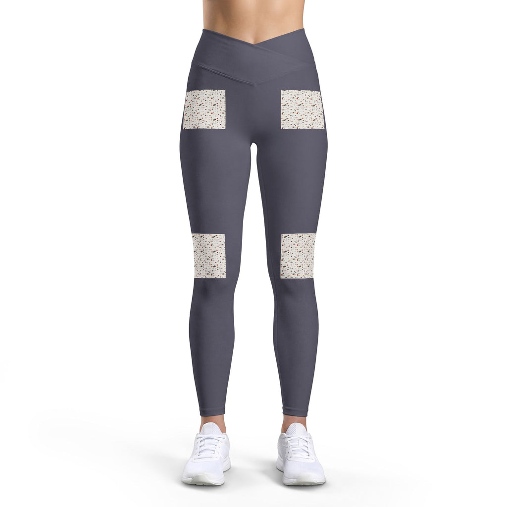 Chaos Print Luxe Leggings