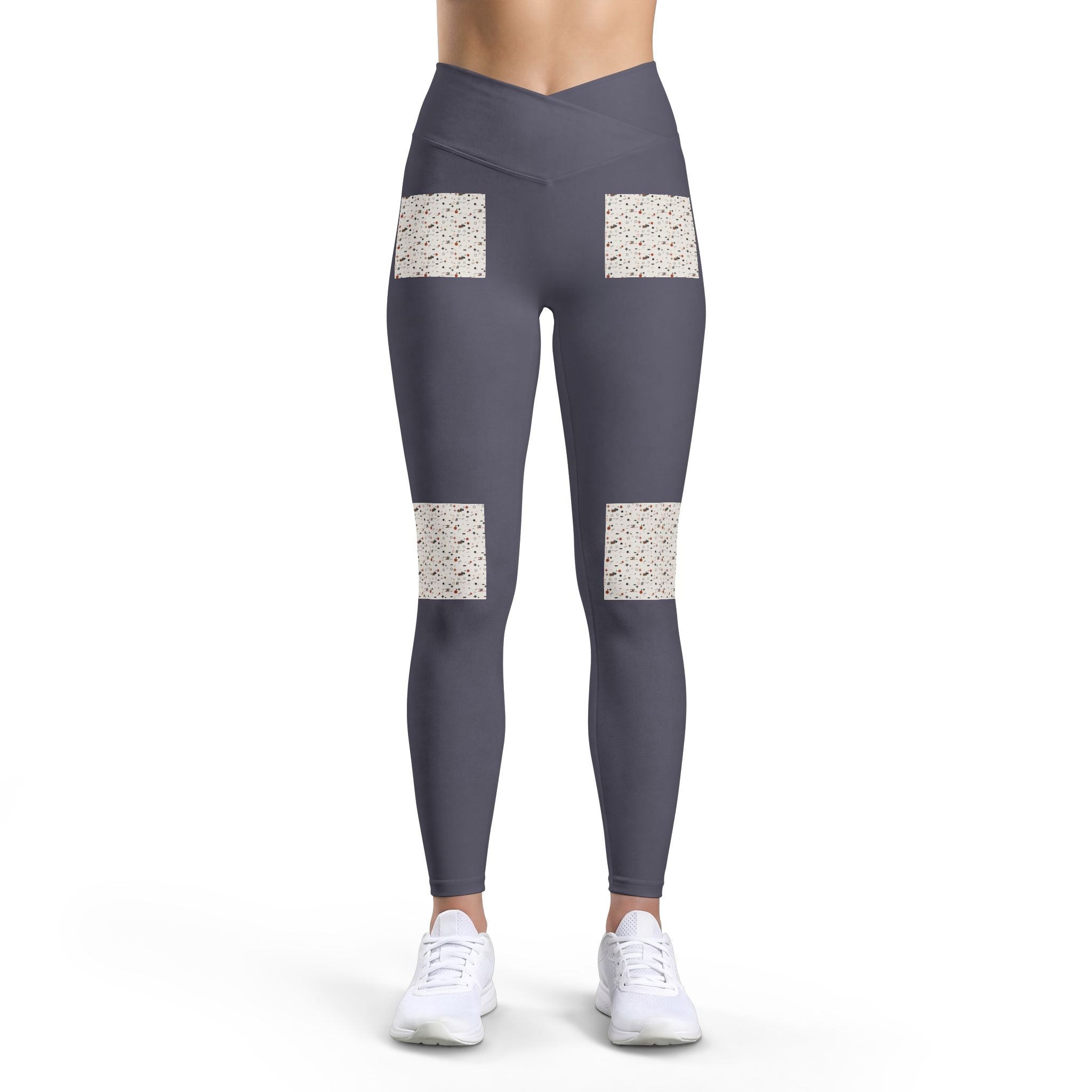 Chaos Print Luxe Leggings