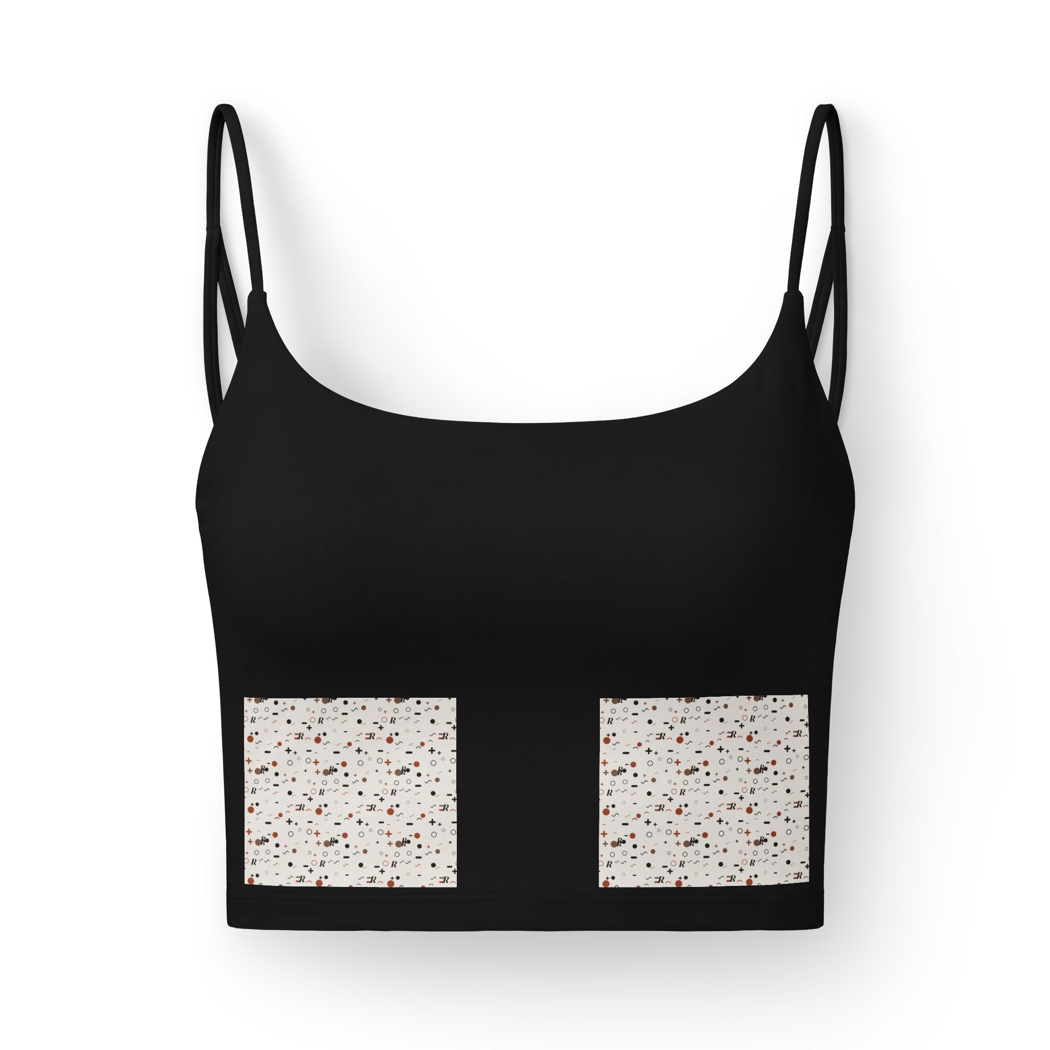 Chaos Print Luxe Bra