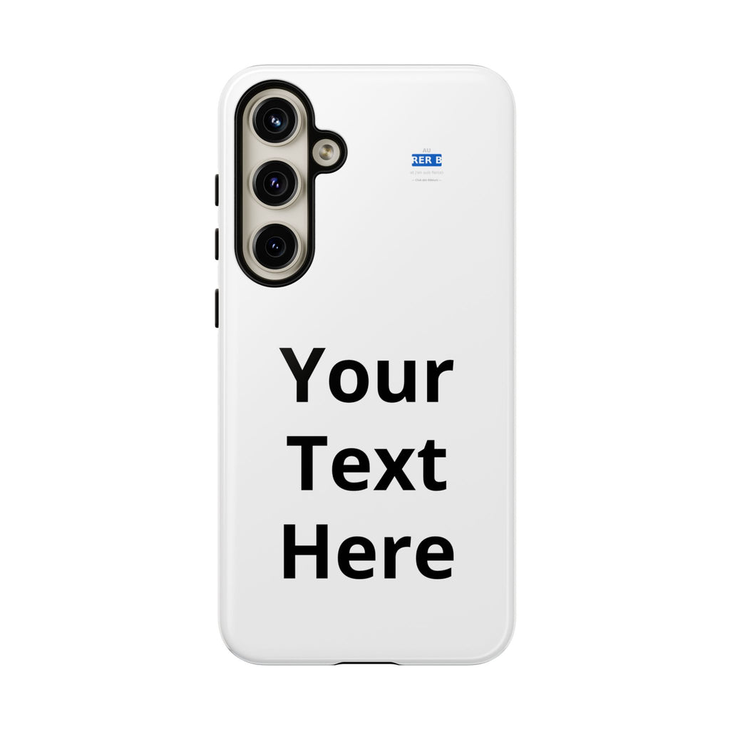 Custom Text Phone Case