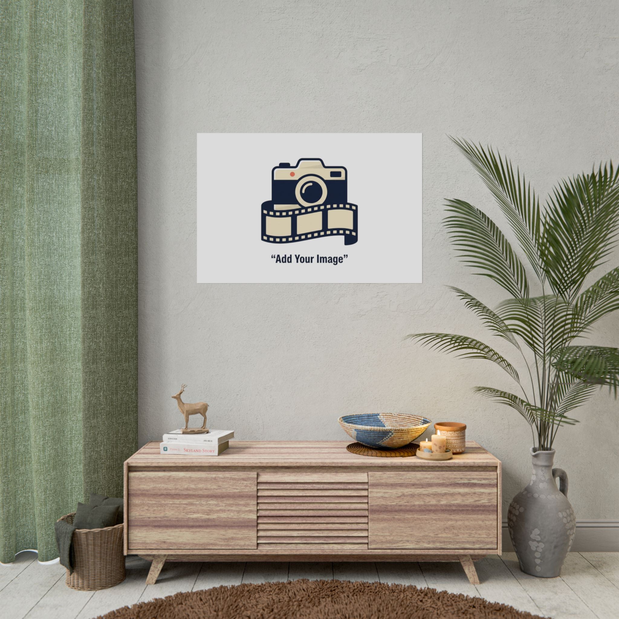 Olive Minimalist Art Print