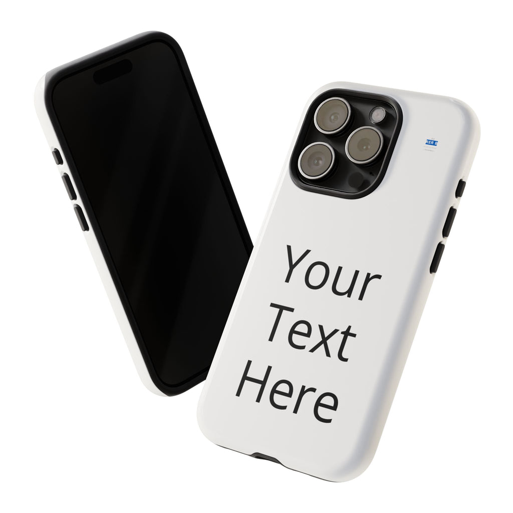 Custom Text Phone Case