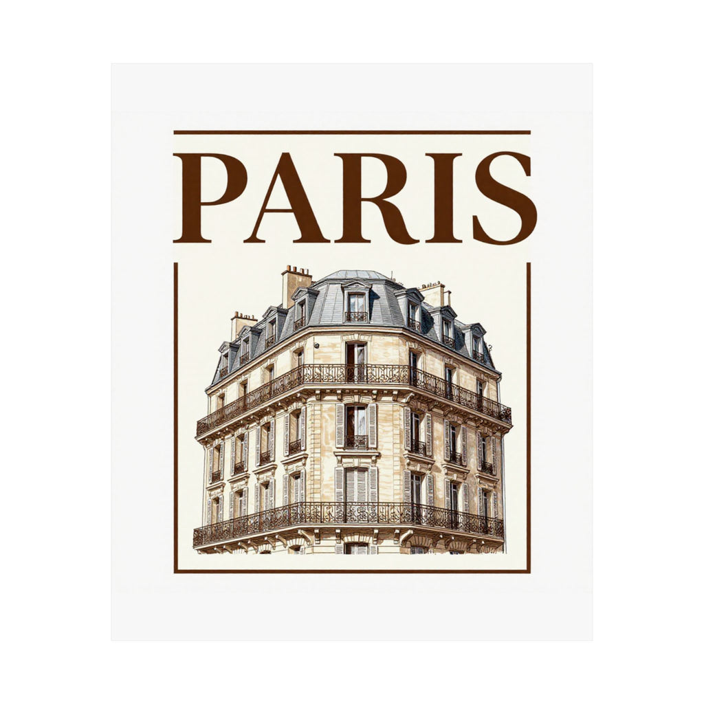 Paris Journal Poster