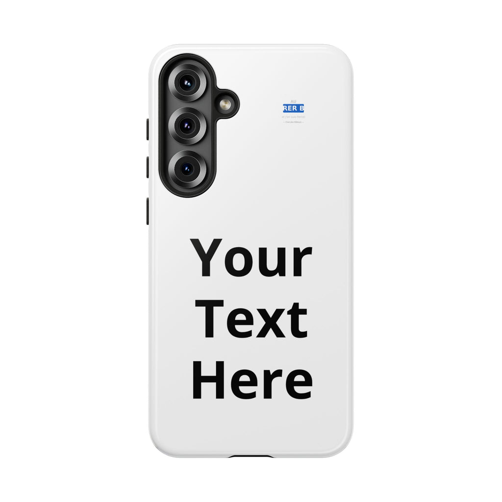 Custom Text Phone Case