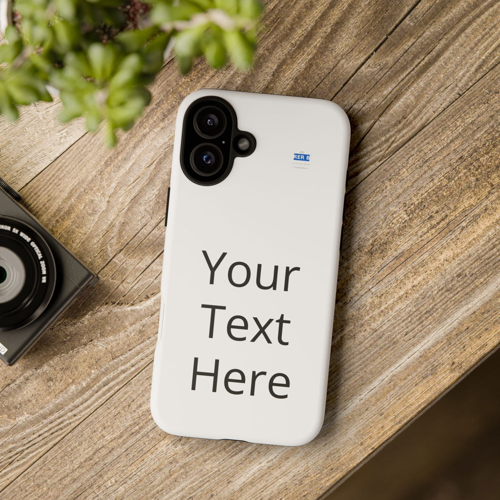 Custom Text Phone Case