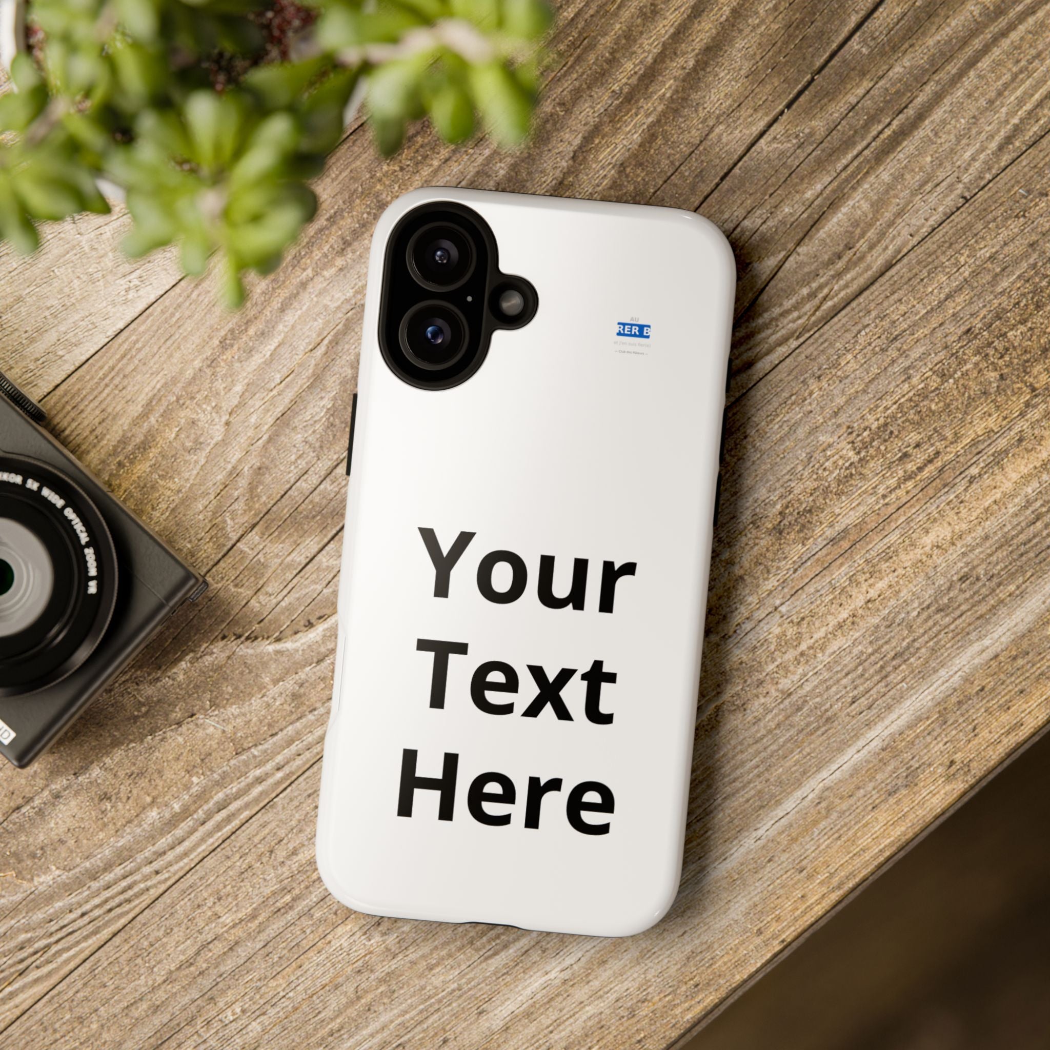Custom Text Phone Case