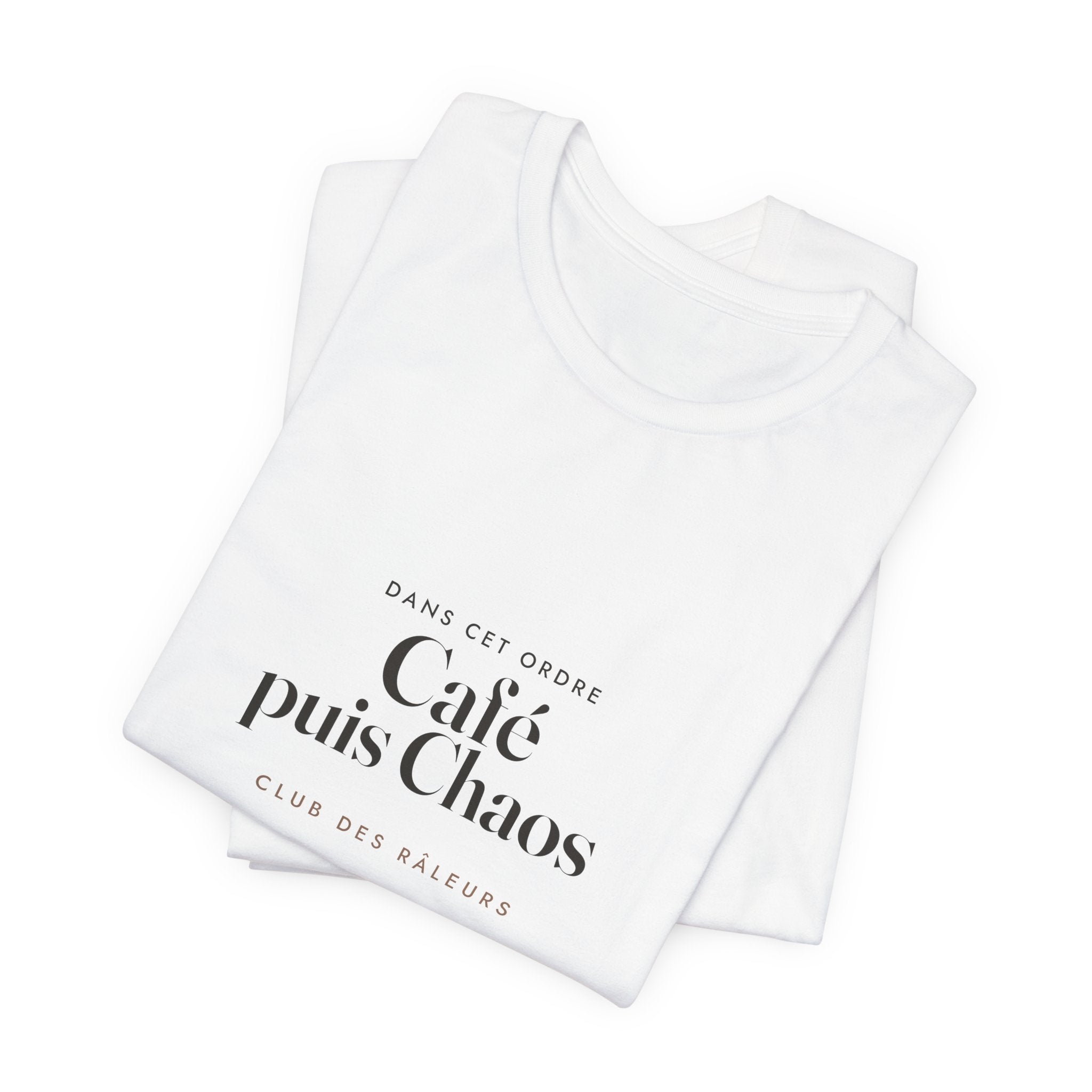 Café puis Chaos Tee
