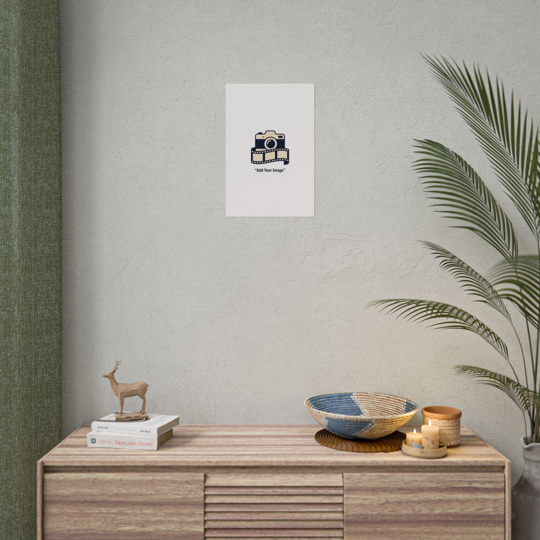 Olive Minimalist Art Print