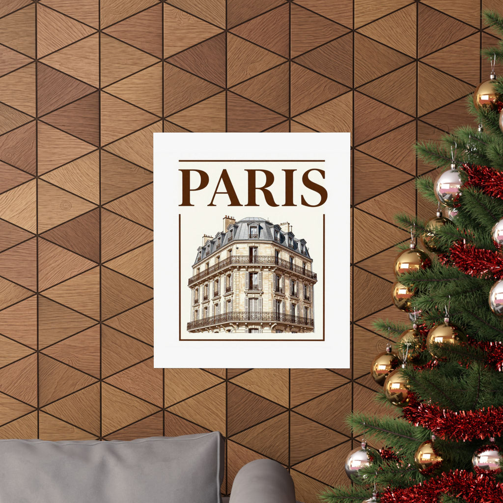 Paris Journal Poster