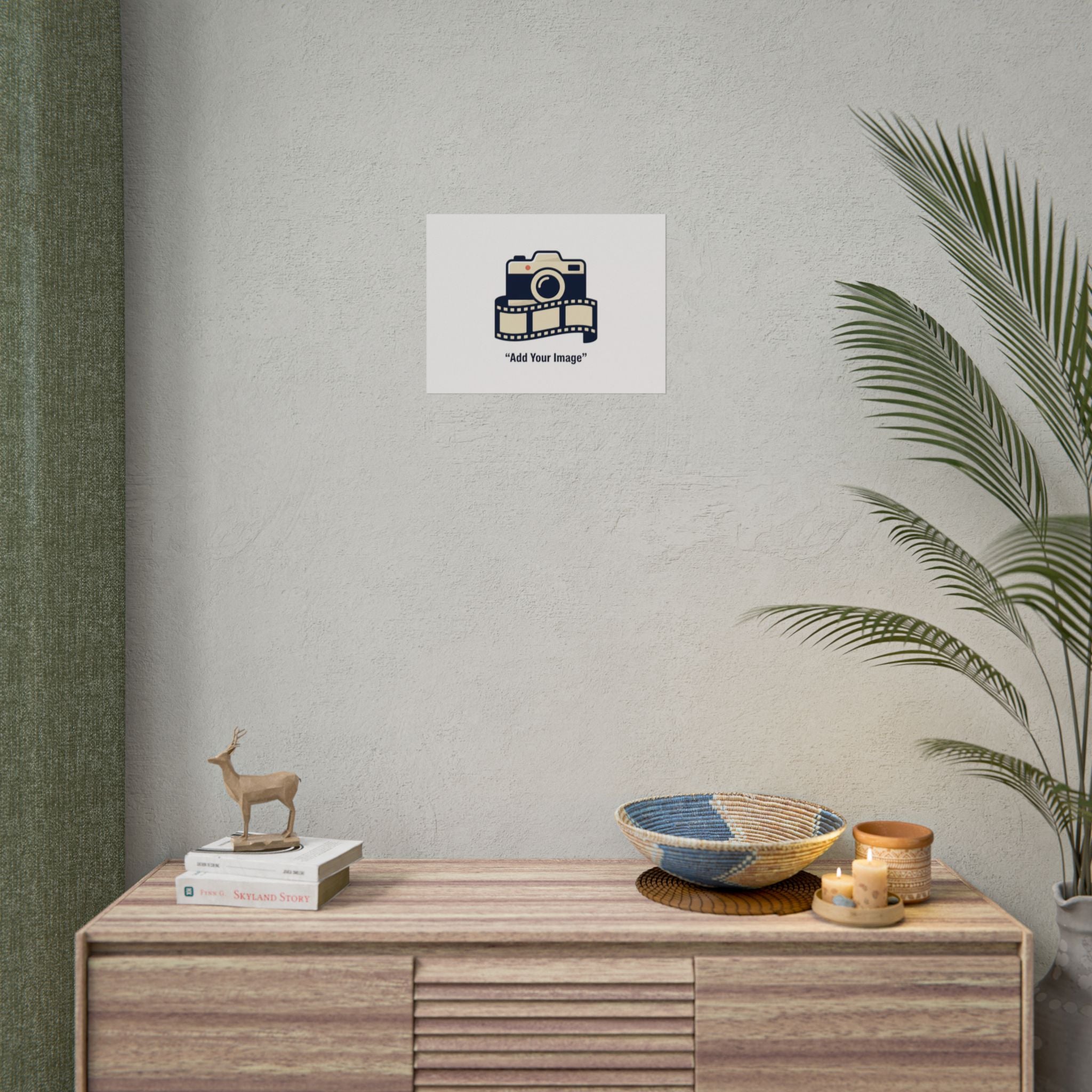 Olive Minimalist Art Print