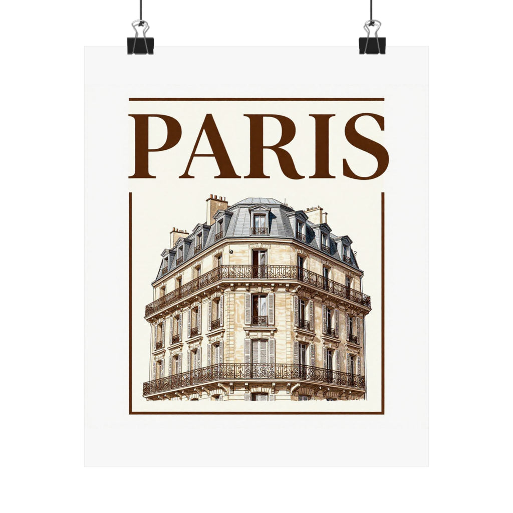Paris Journal Poster