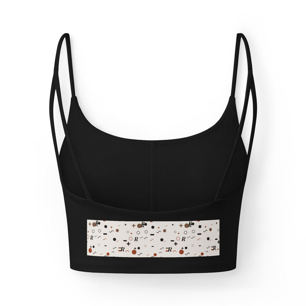 Chaos Print Luxe Bra