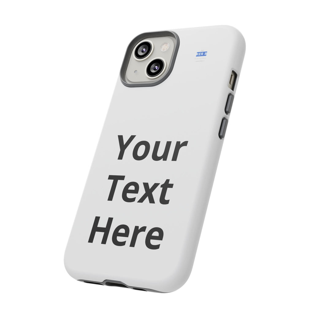 Custom Text Phone Case