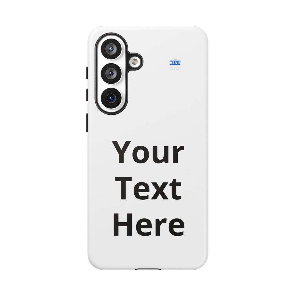 Custom Text Phone Case