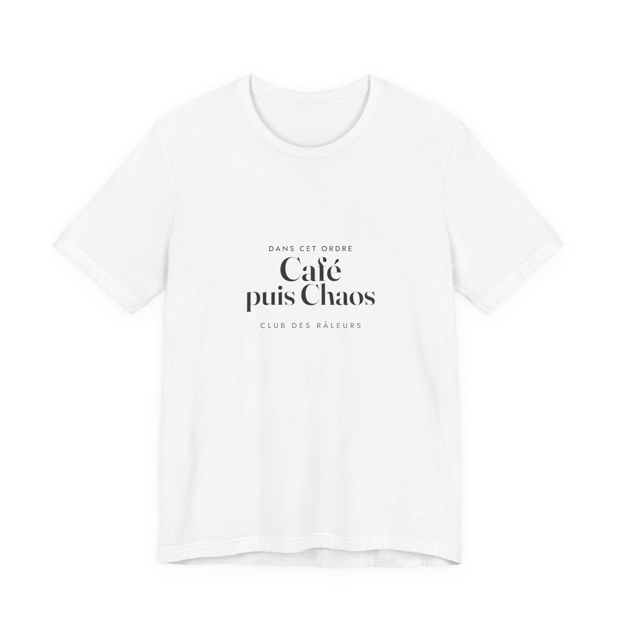 Café puis Chaos Tee