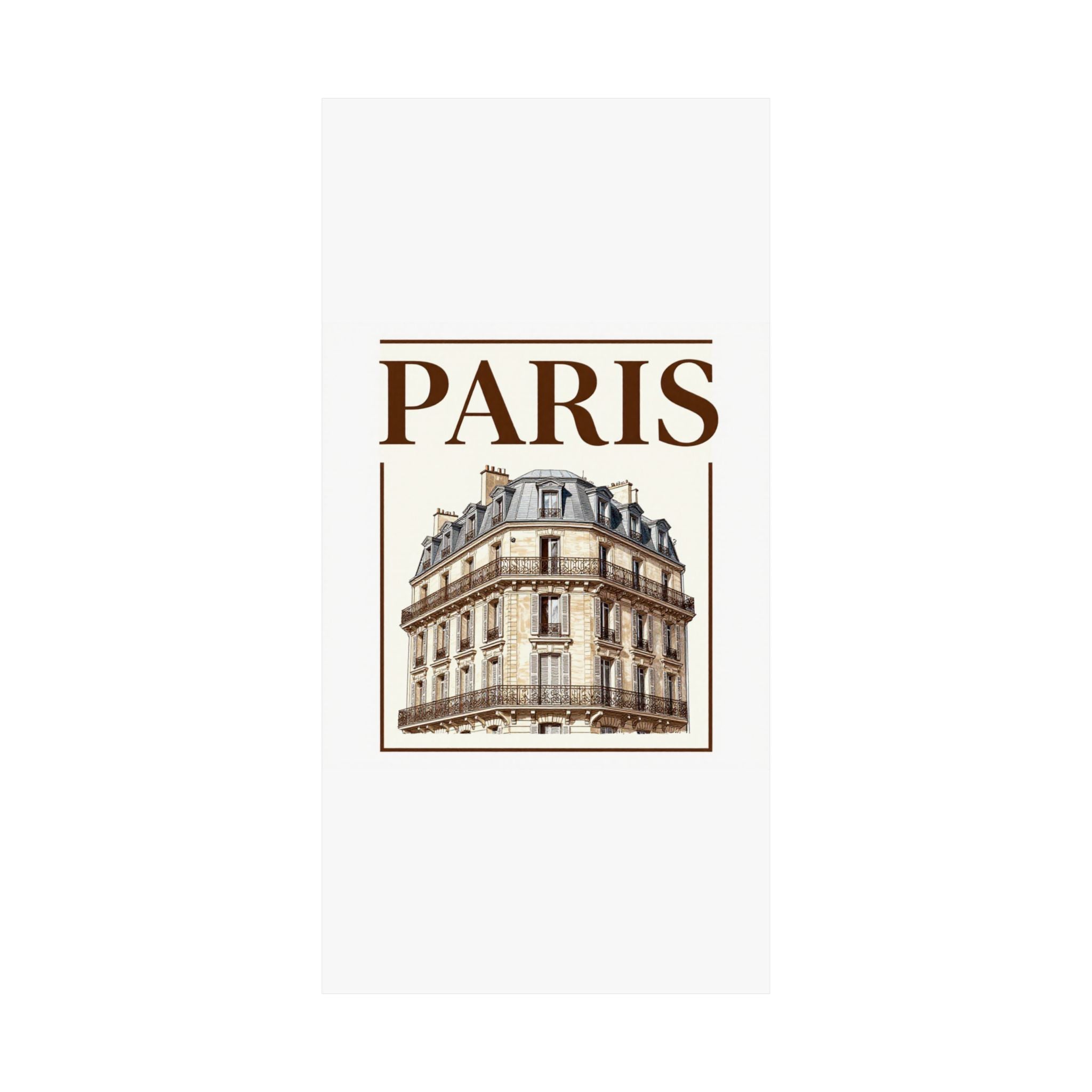 Paris Journal Poster