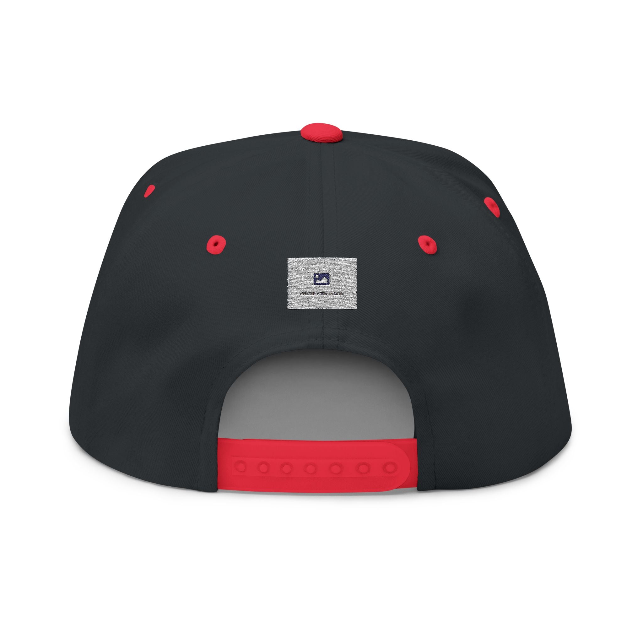 Embroidered Flat Brim Cap