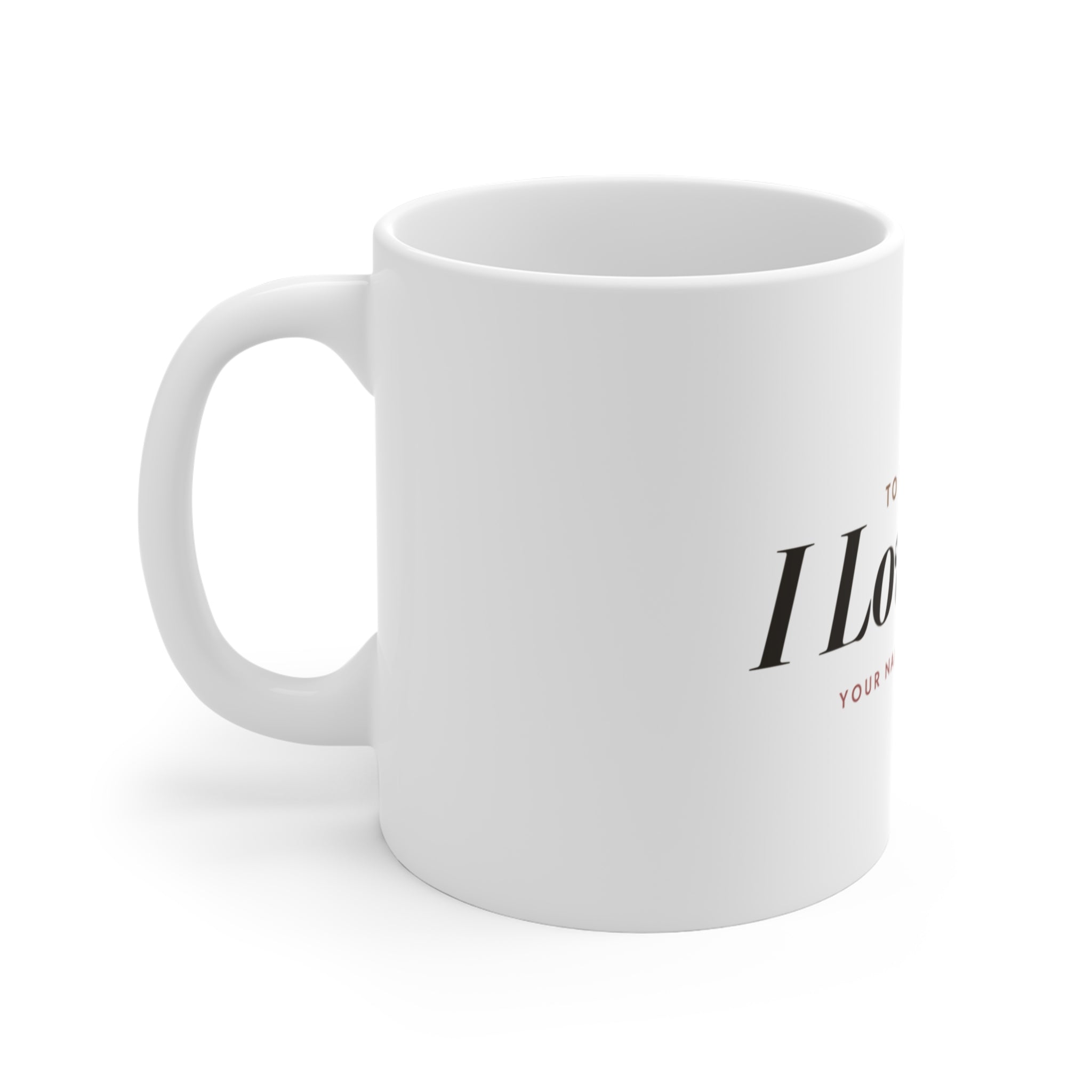 I Love You Mug