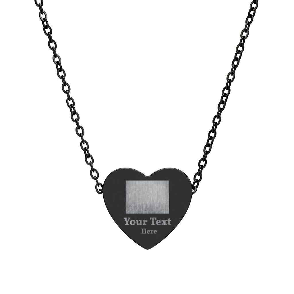 Engravable Heart Necklace