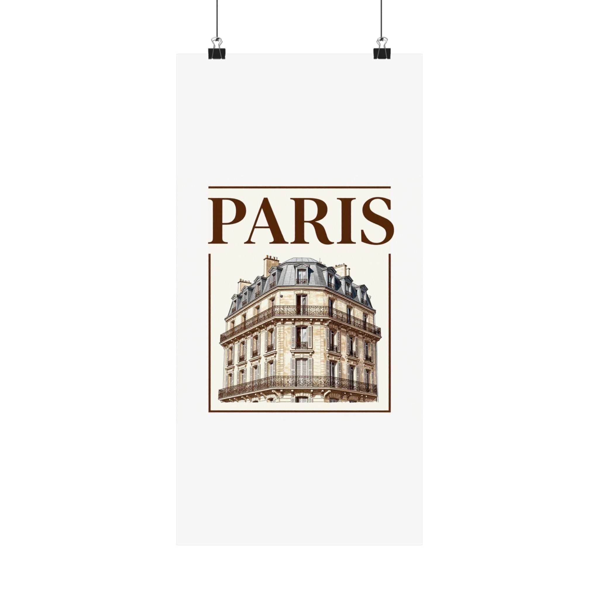 Paris Journal Poster