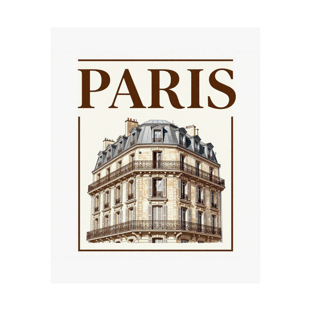 Paris Journal Poster