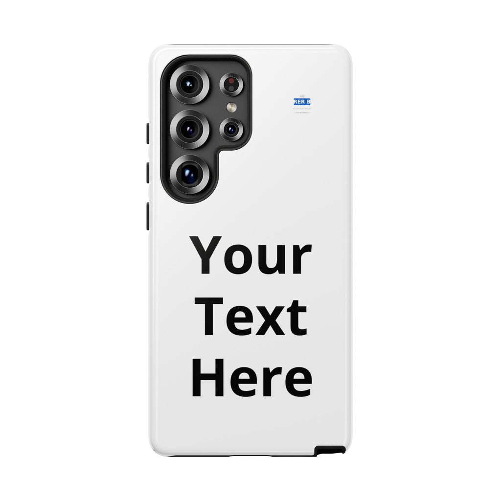 Custom Text Phone Case