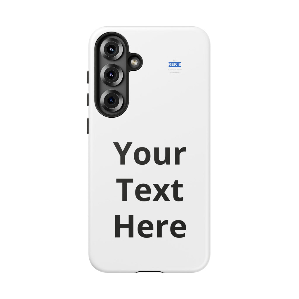 Custom Text Phone Case