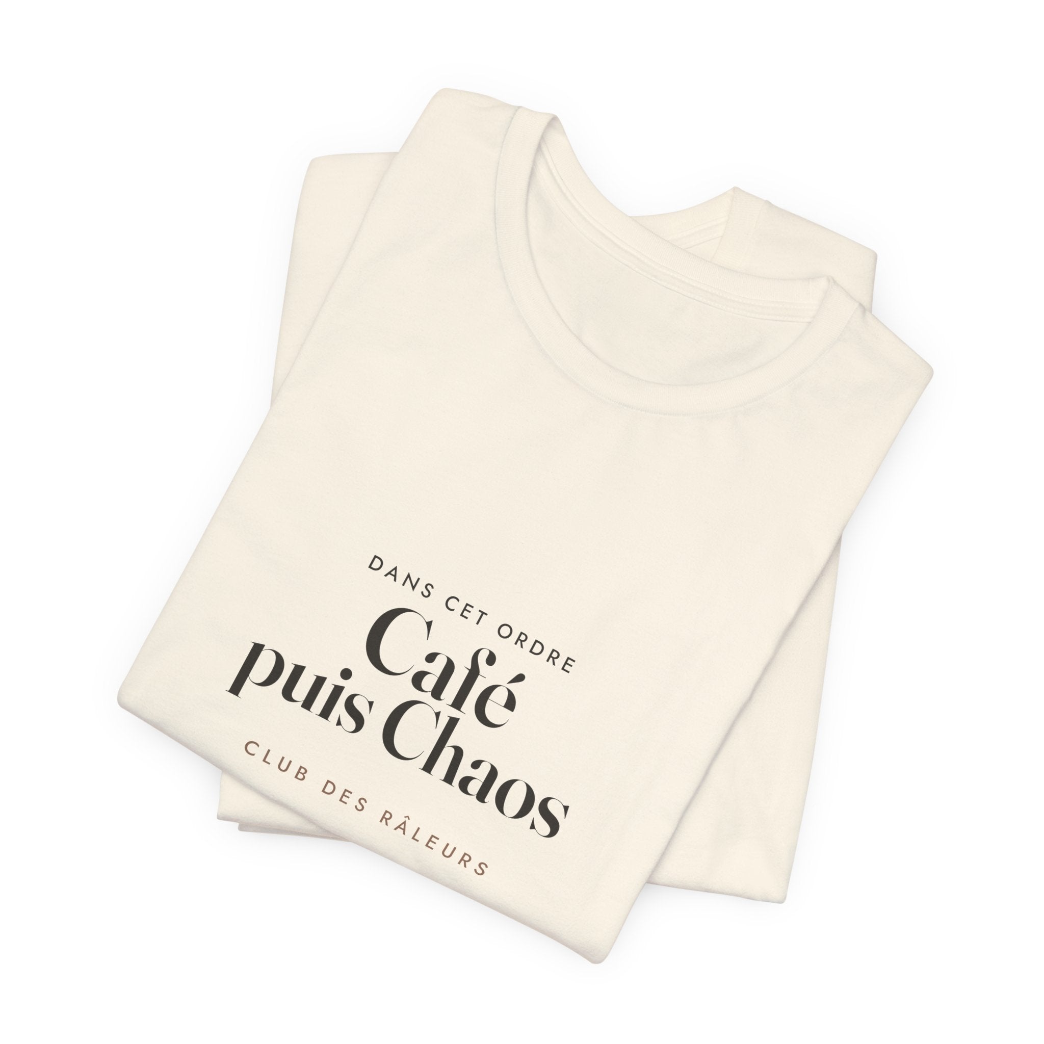 Café puis Chaos Tee