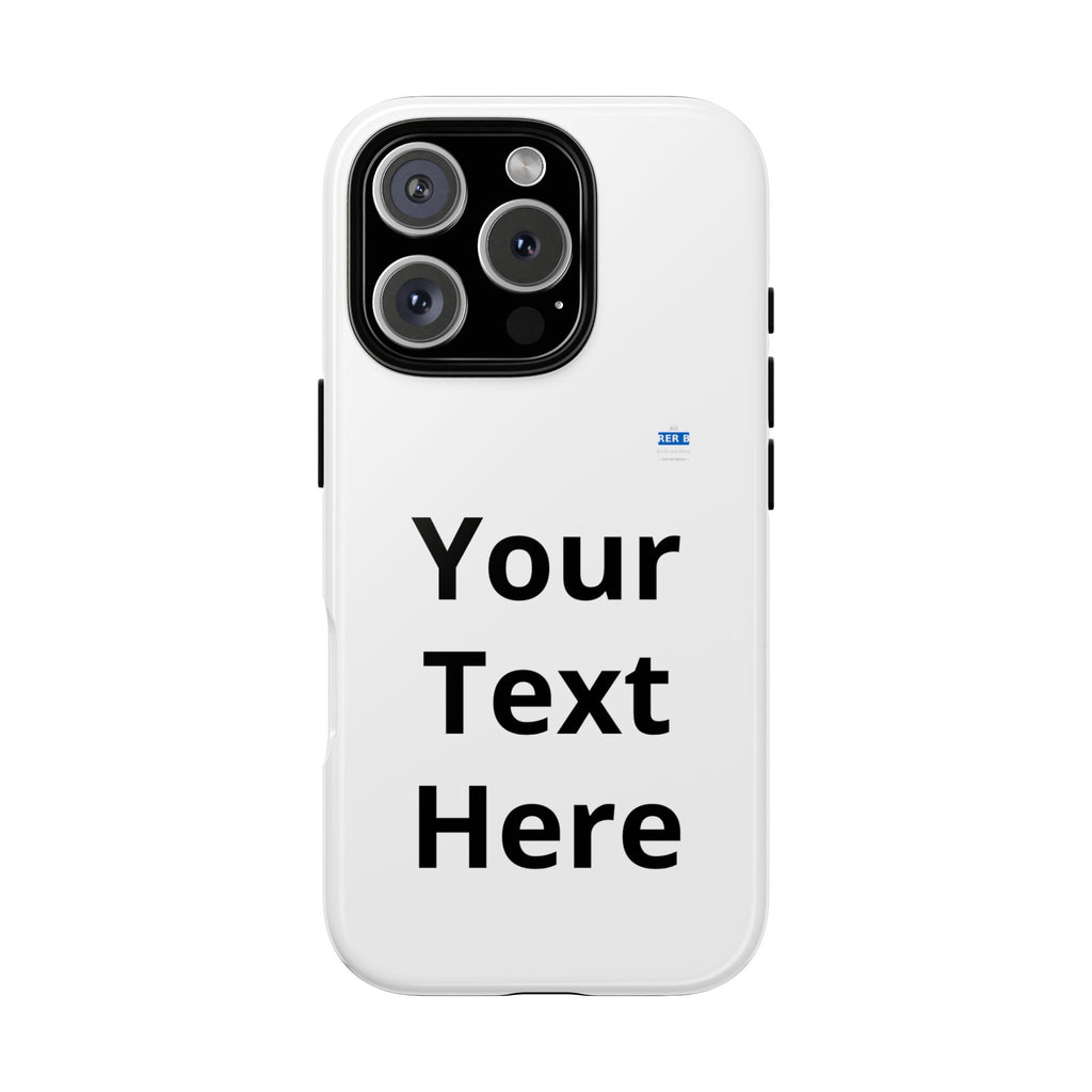 Custom Text Phone Case