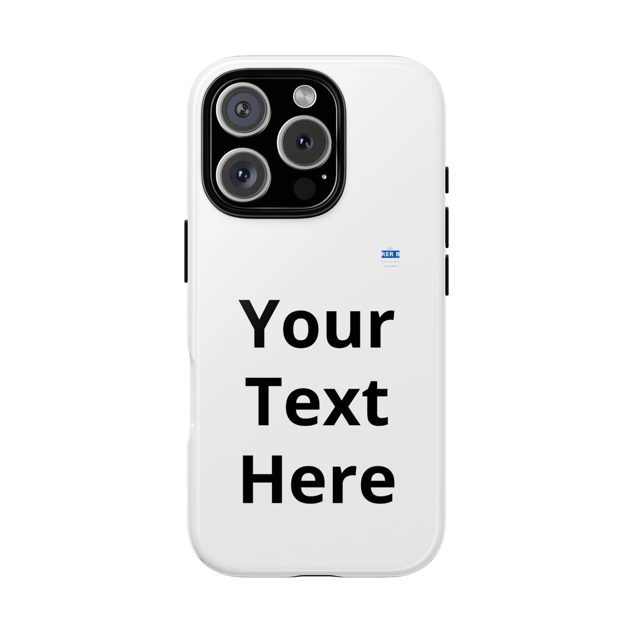 Custom Text Phone Case