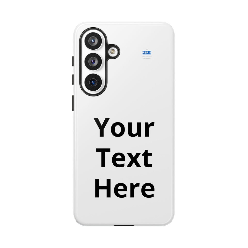 Custom Text Phone Case