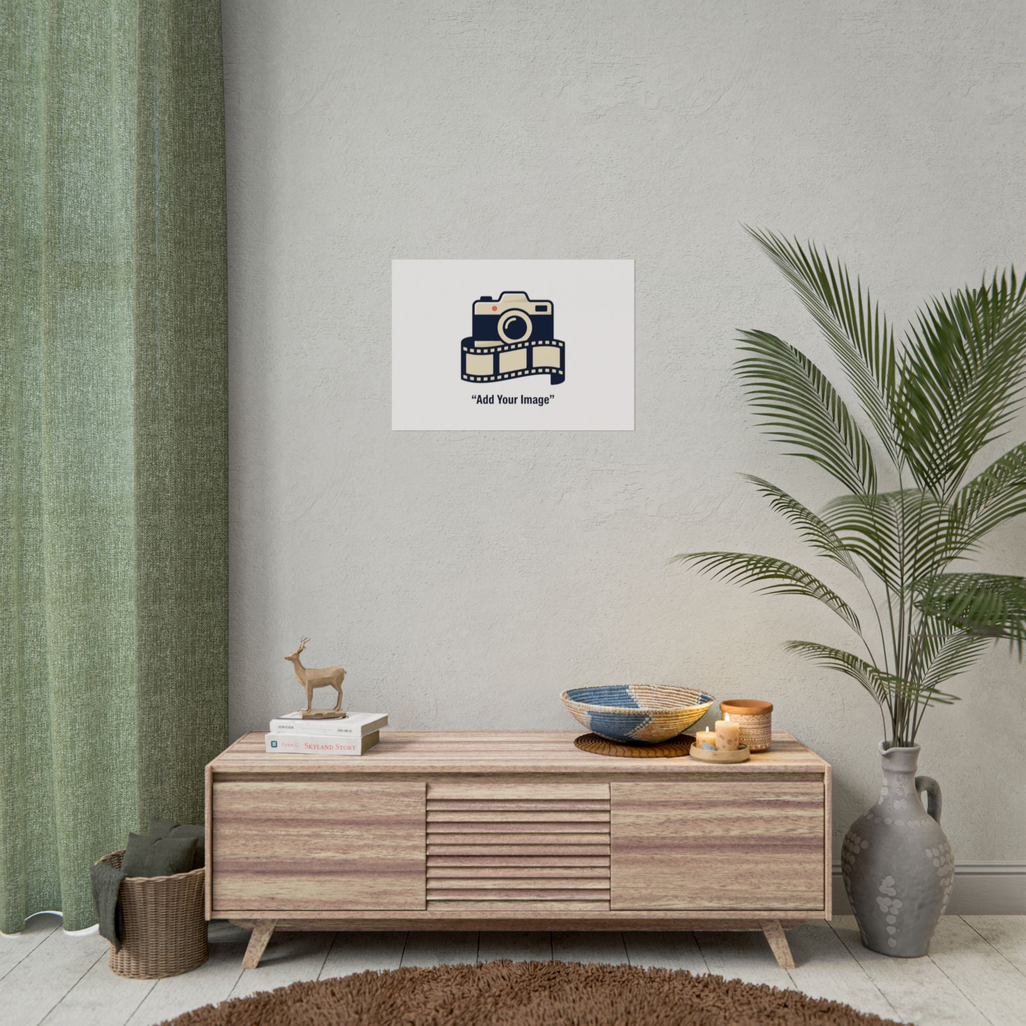 Olive Minimalist Art Print