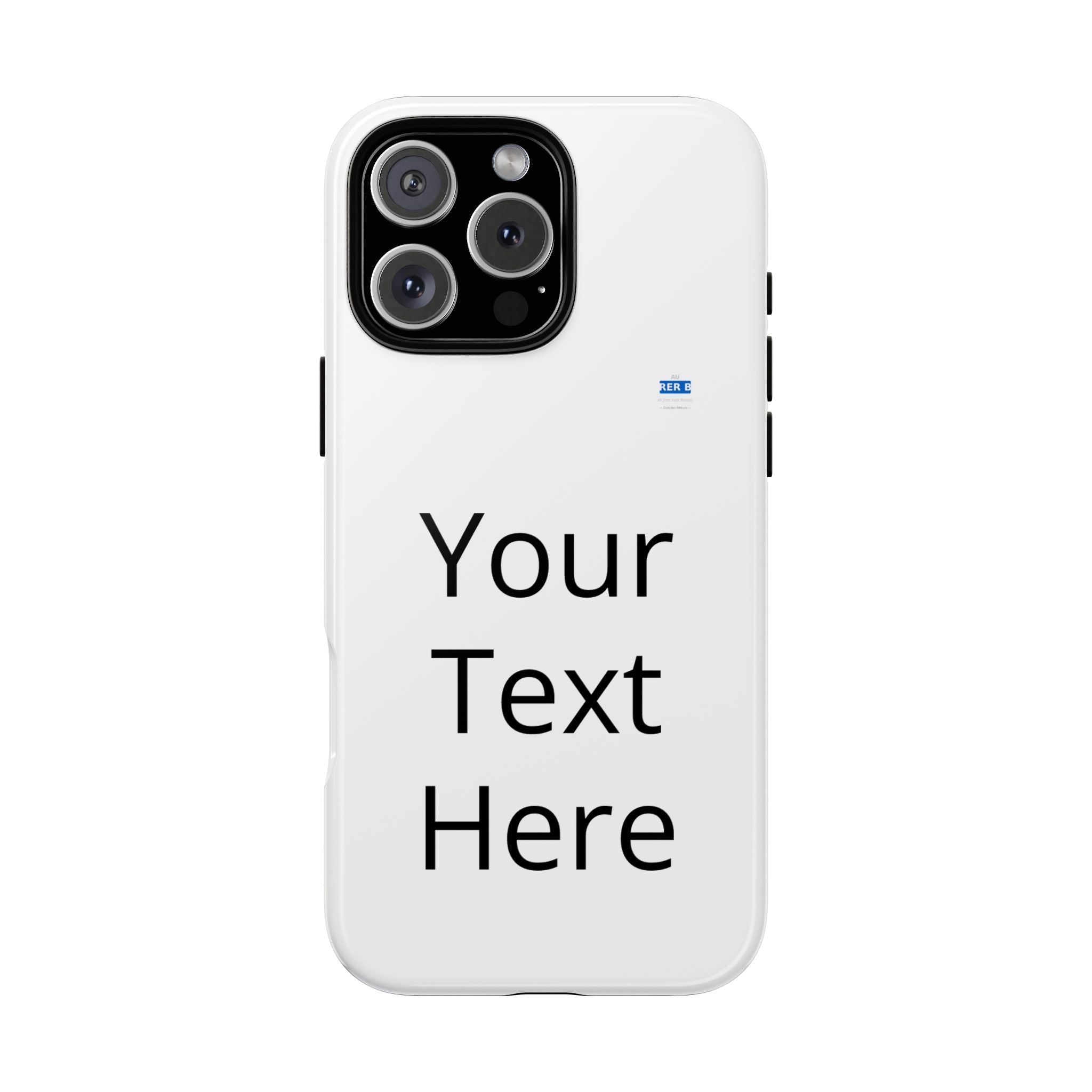 Custom Text Phone Case