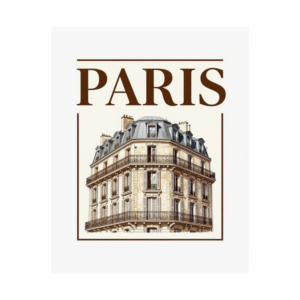Paris Journal Poster