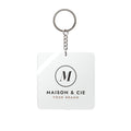 Custom Monogram Keychain
