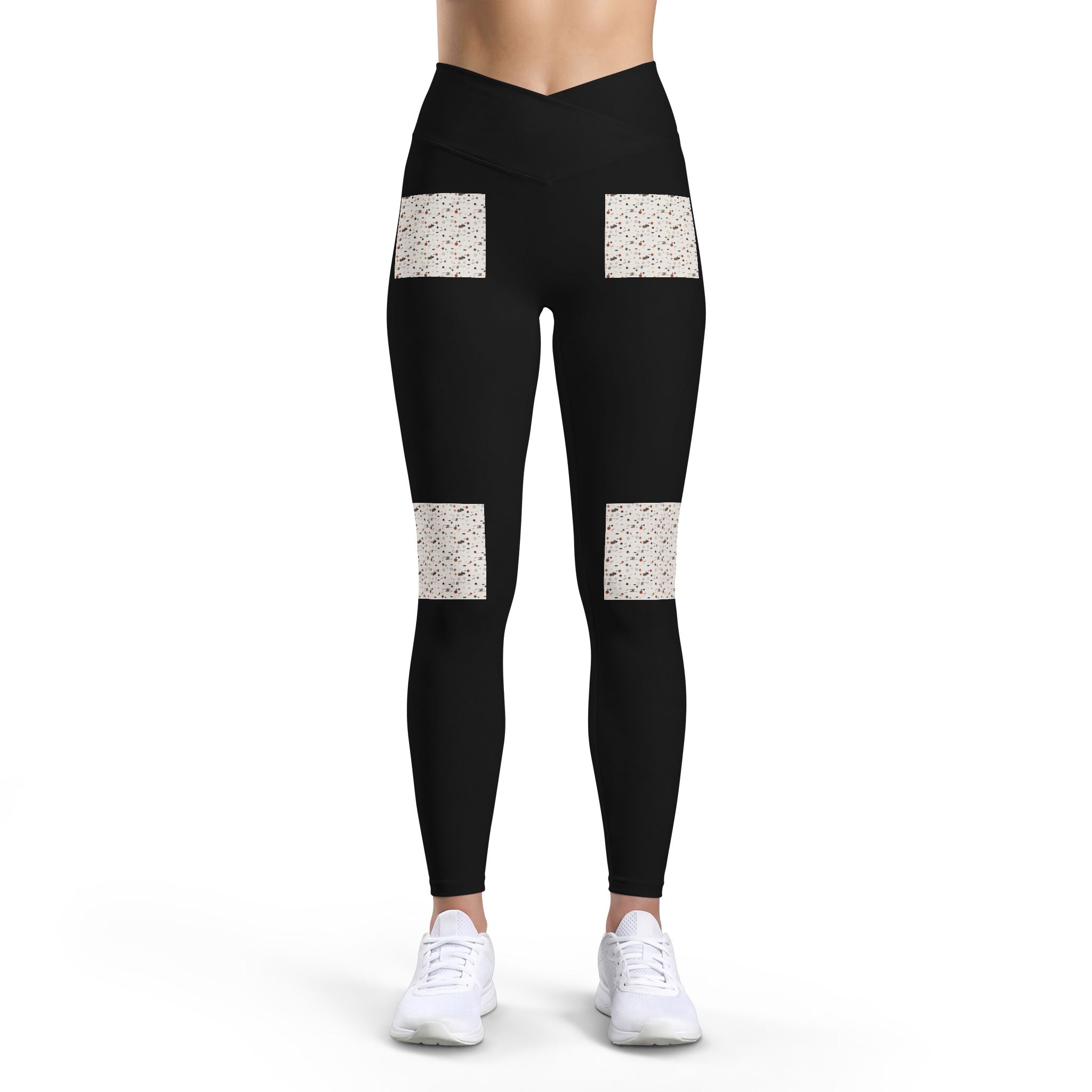 Chaos Print Luxe Leggings
