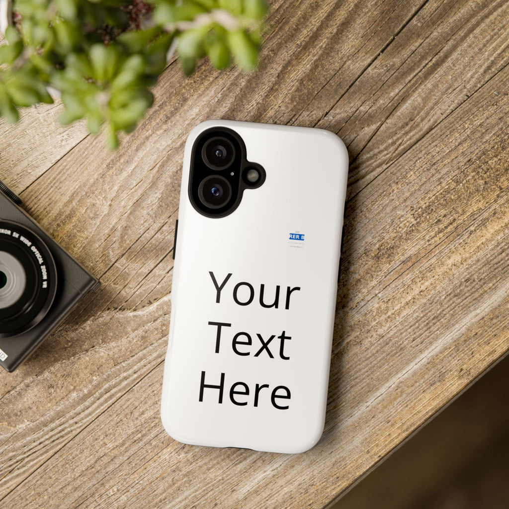 Custom Text Phone Case