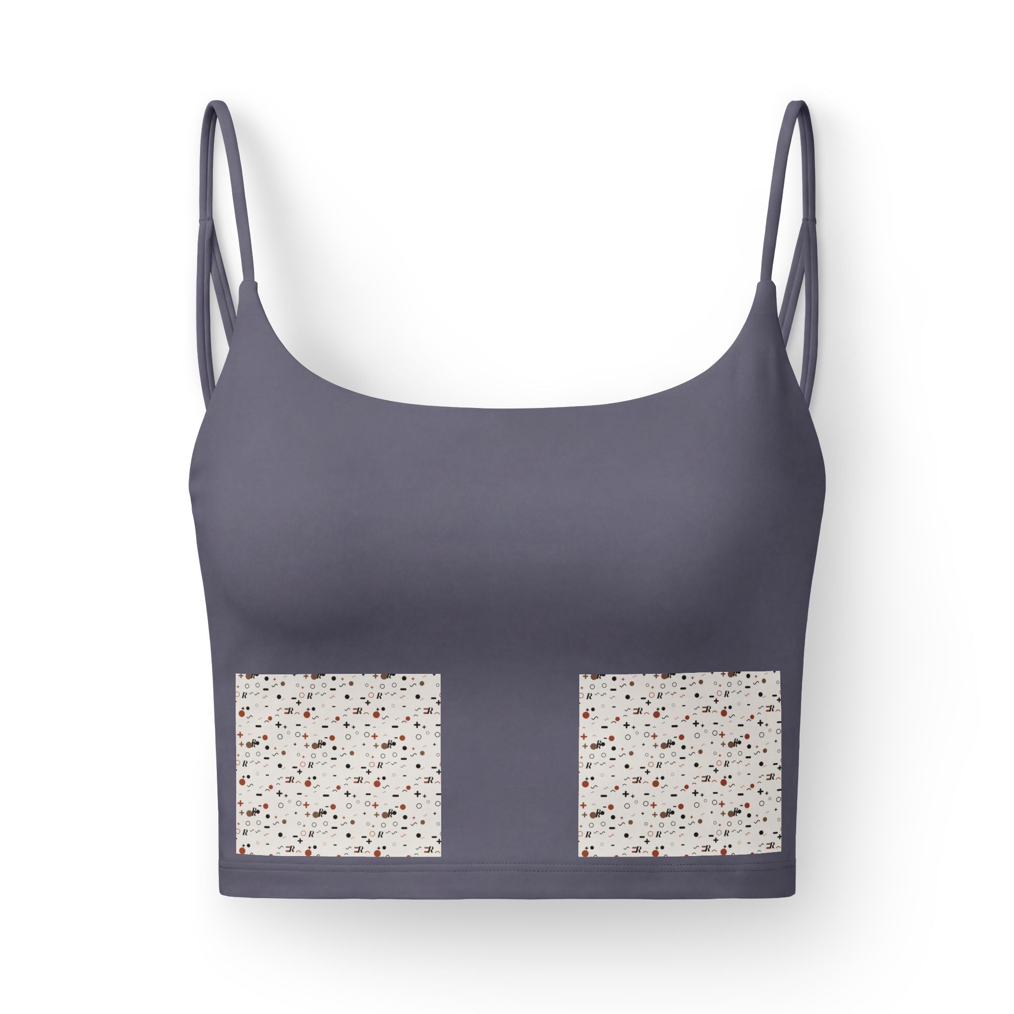 Chaos Print Luxe Bra