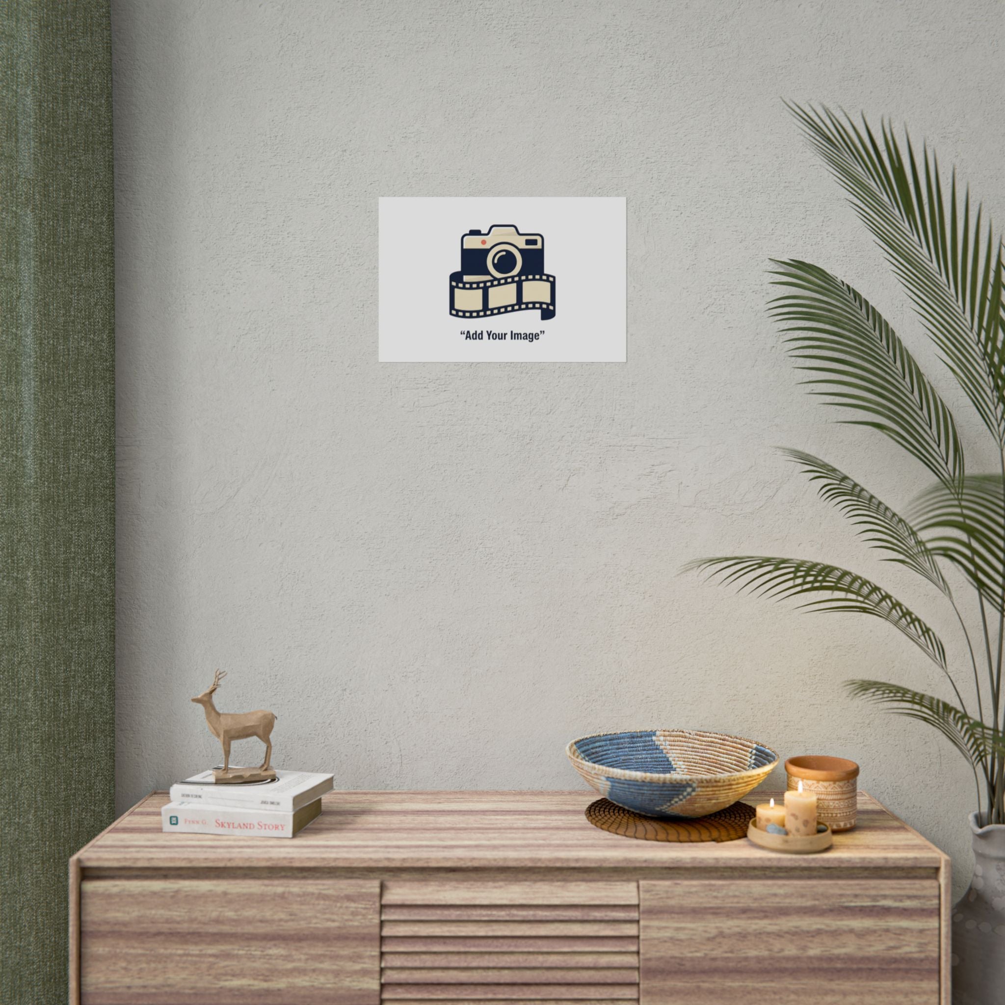 Olive Minimalist Art Print