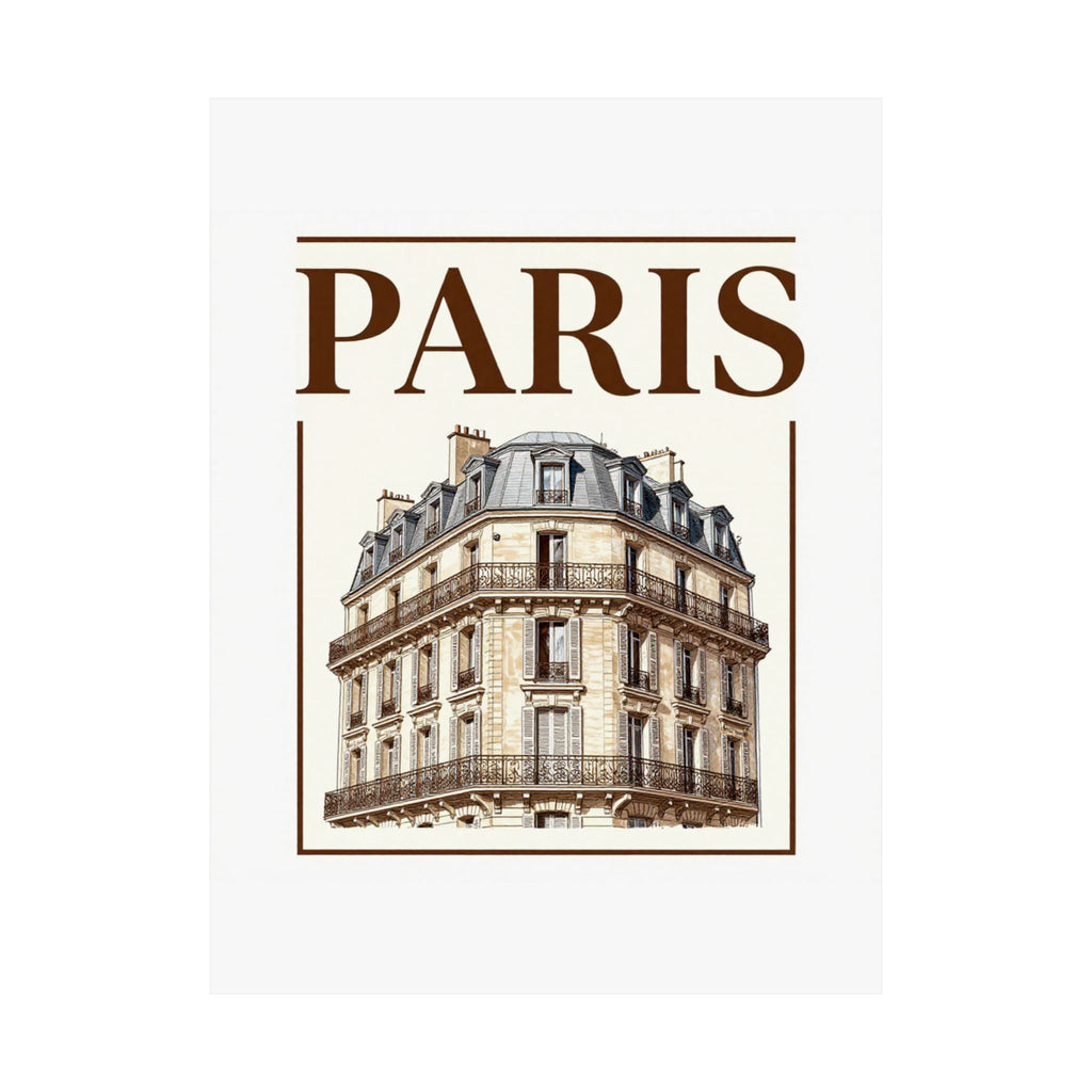 Paris Journal Poster