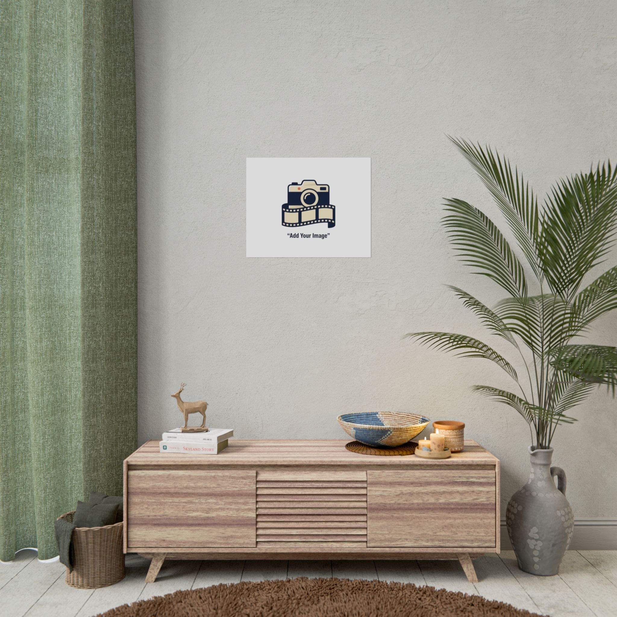 Olive Minimalist Art Print