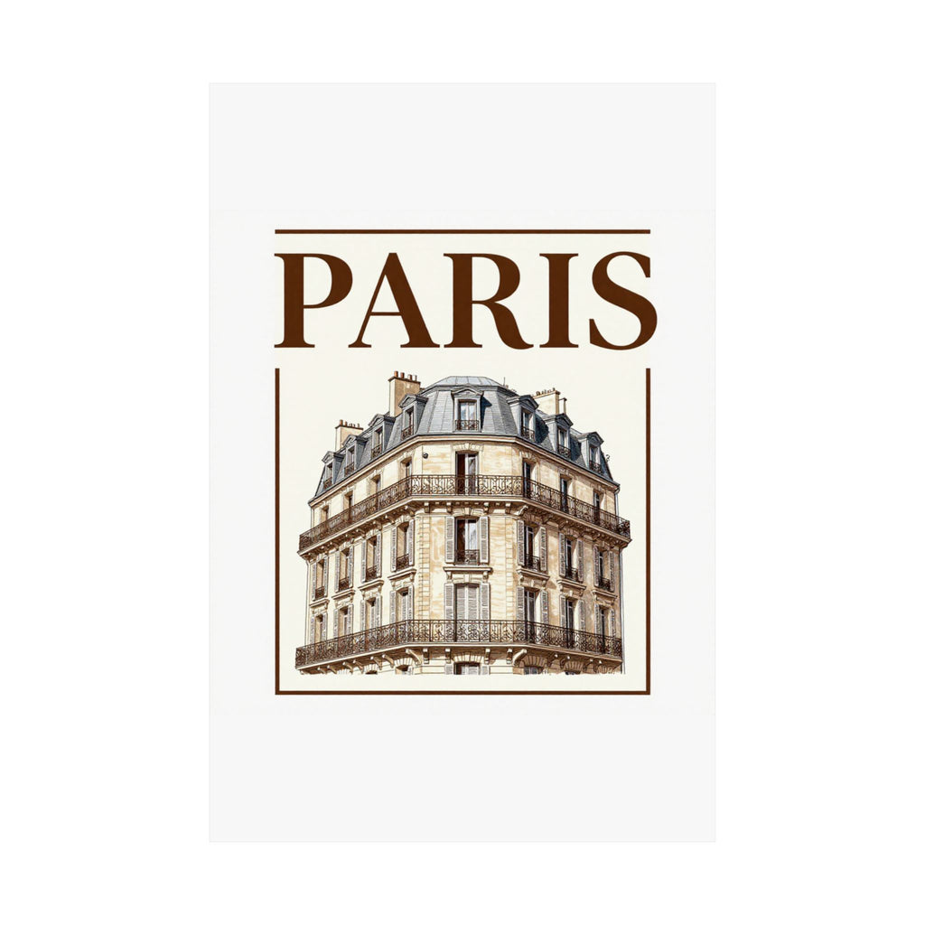Paris Journal Poster