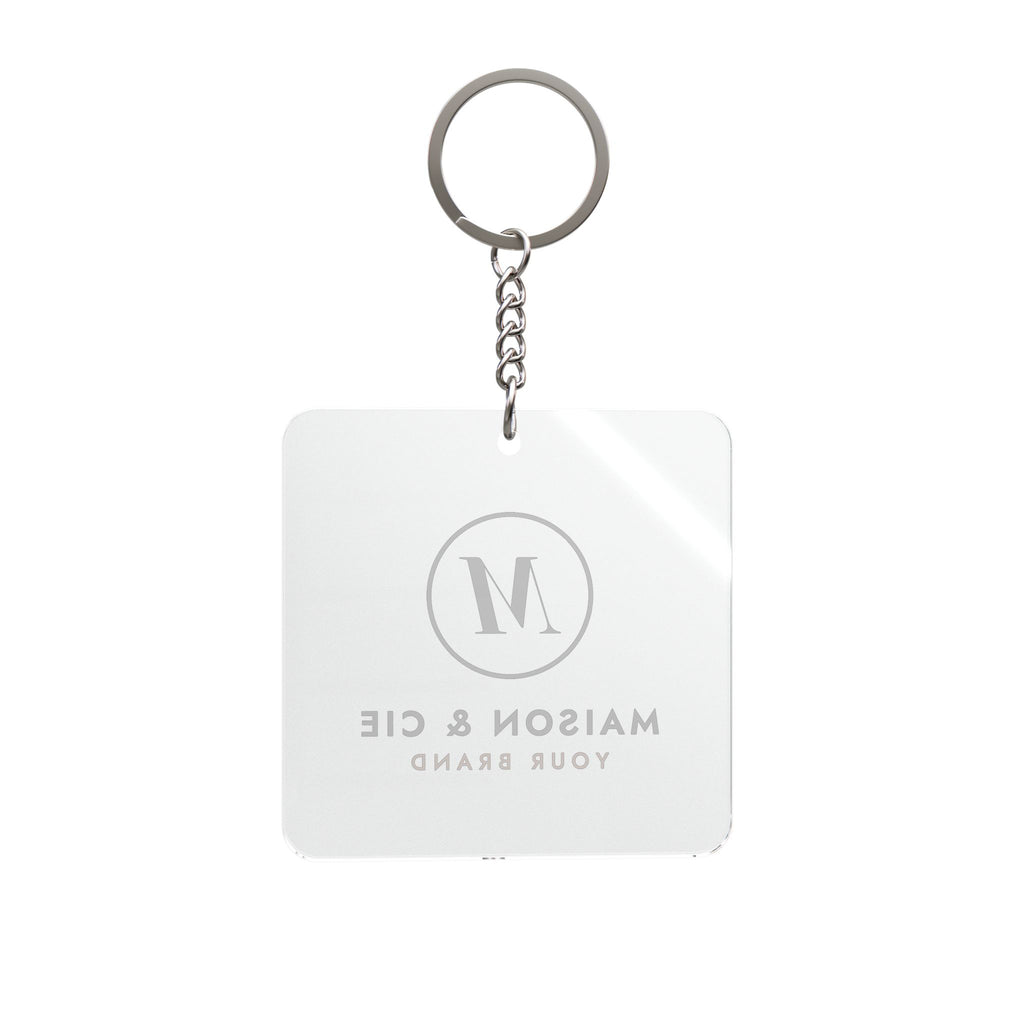 Custom Monogram Keychain