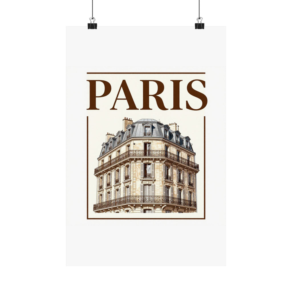 Paris Journal Poster