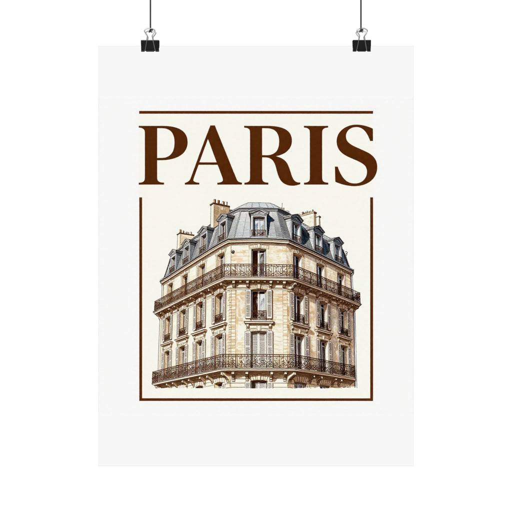 Paris Journal Poster