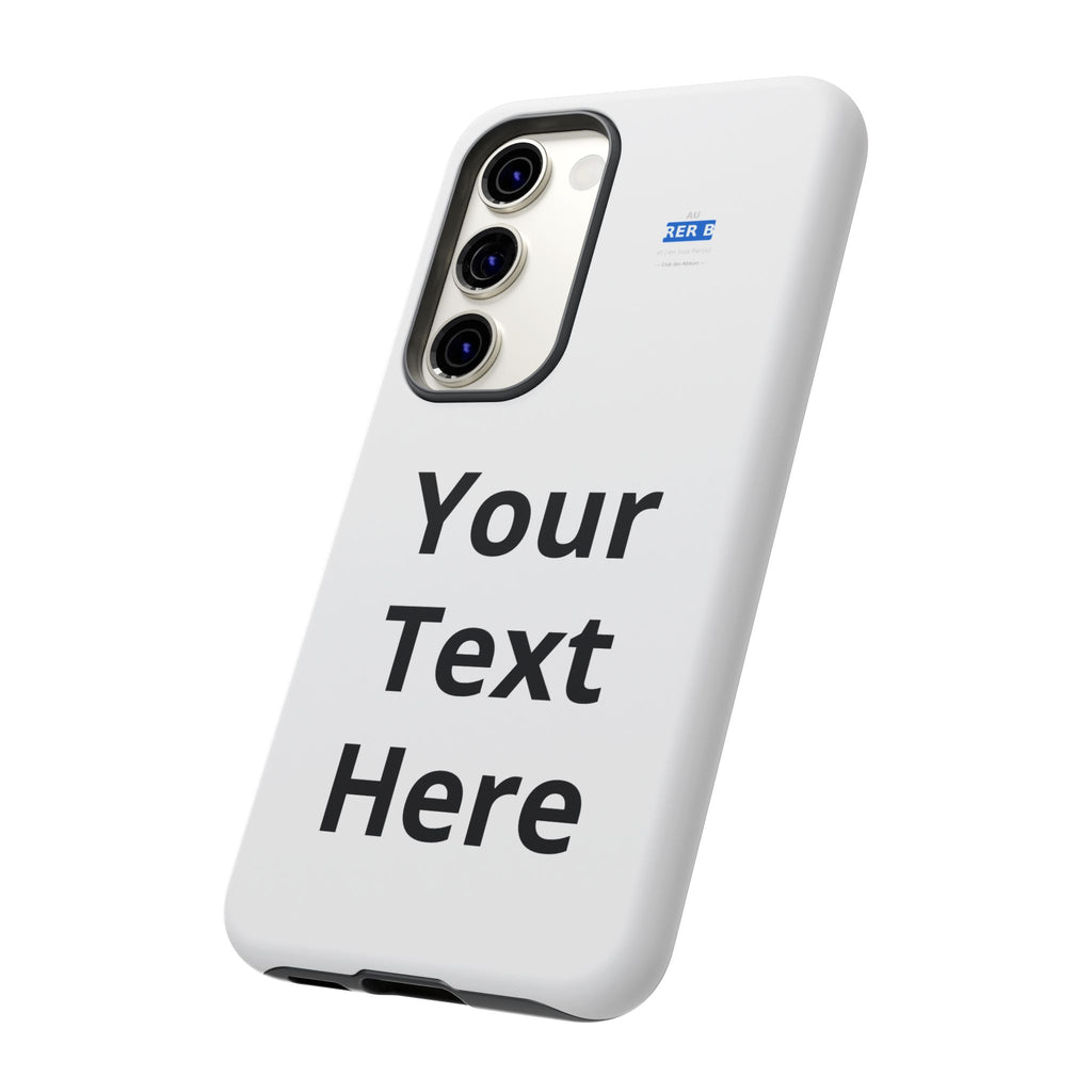Custom Text Phone Case