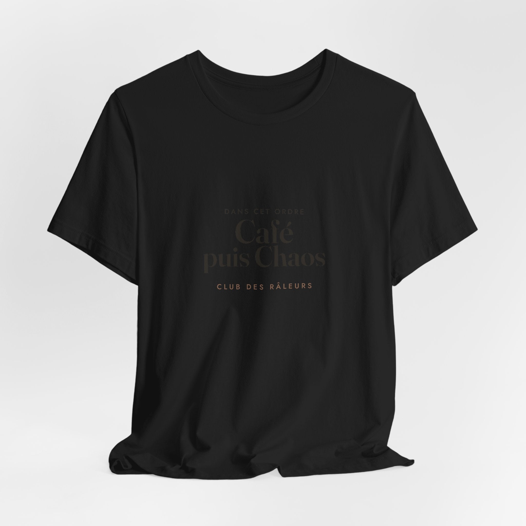 Café puis Chaos Tee