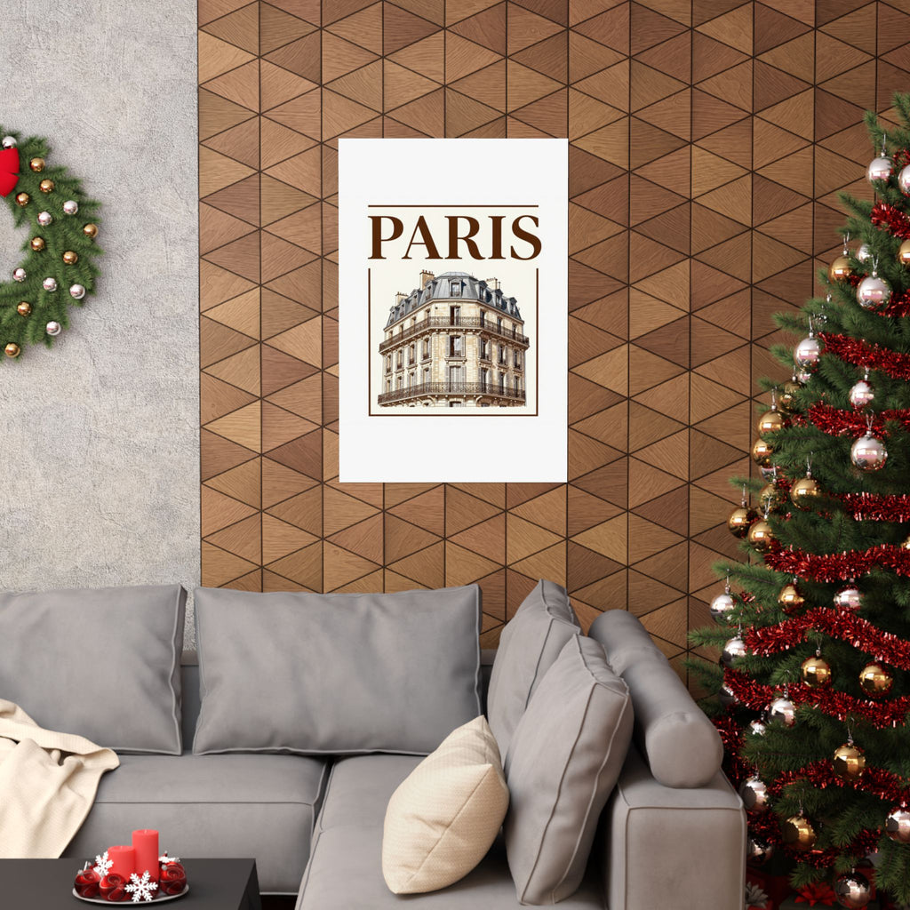 Paris Journal Poster